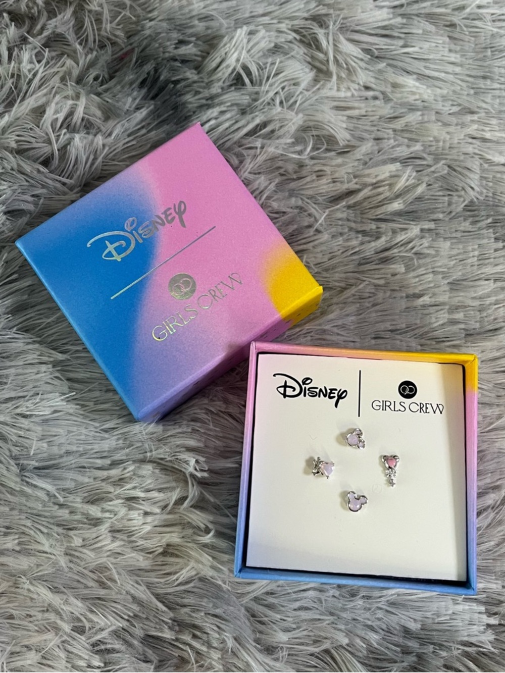 Girls Crew Disney Pink Dream Earring Set